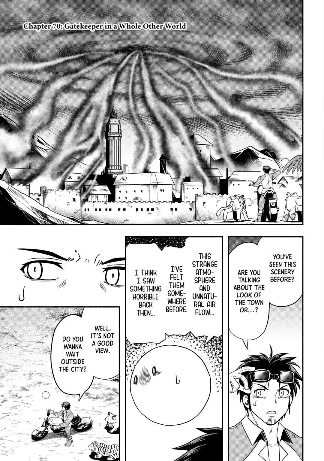 Isekai ni Tobasareta Ossan wa Doko e Iku? Chapter 70 page 1 - Chapter 70