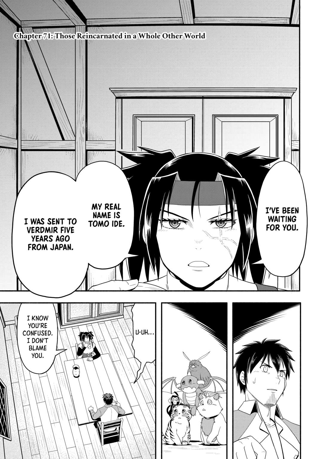 Isekai ni Tobasareta Ossan wa Doko e Iku? Chapter 71 page 1 - Chapter 71