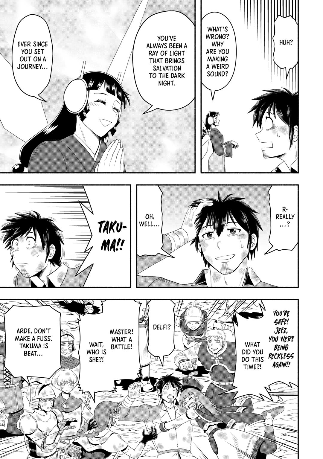 Isekai ni Tobasareta Ossan wa Doko e Iku? Chapter 75 page 33 - Chapter 75