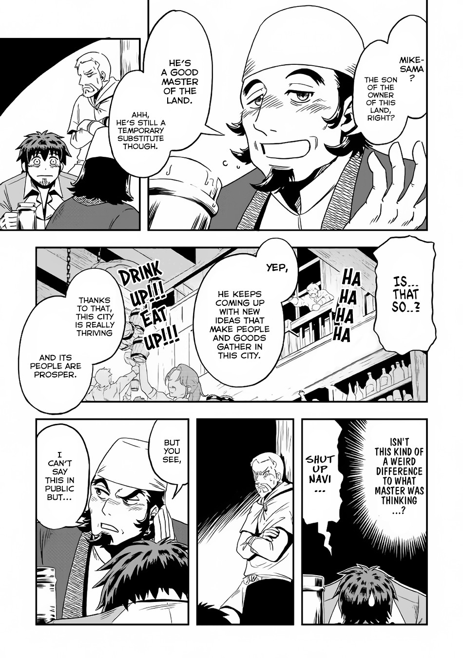Isekai ni Tobasareta Ossan wa Doko e Iku? Chapter 8 page 10 - Chapter 8: Ossan Infiltrating in the Other World