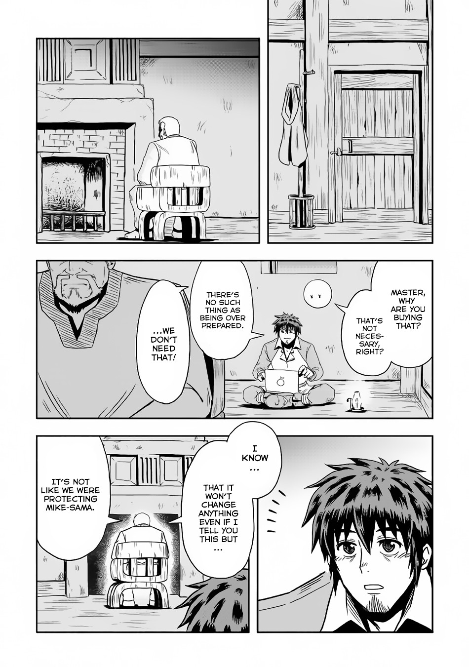 Isekai ni Tobasareta Ossan wa Doko e Iku? Chapter 8 page 13 - Chapter 8: Ossan Infiltrating in the Other World