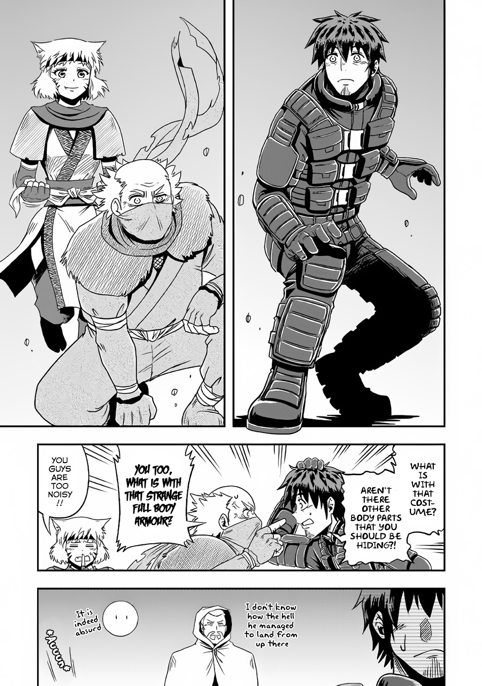 Isekai ni Tobasareta Ossan wa Doko e Iku? Chapter 8 page 16 - Chapter 8: Ossan Infiltrating in the Other World