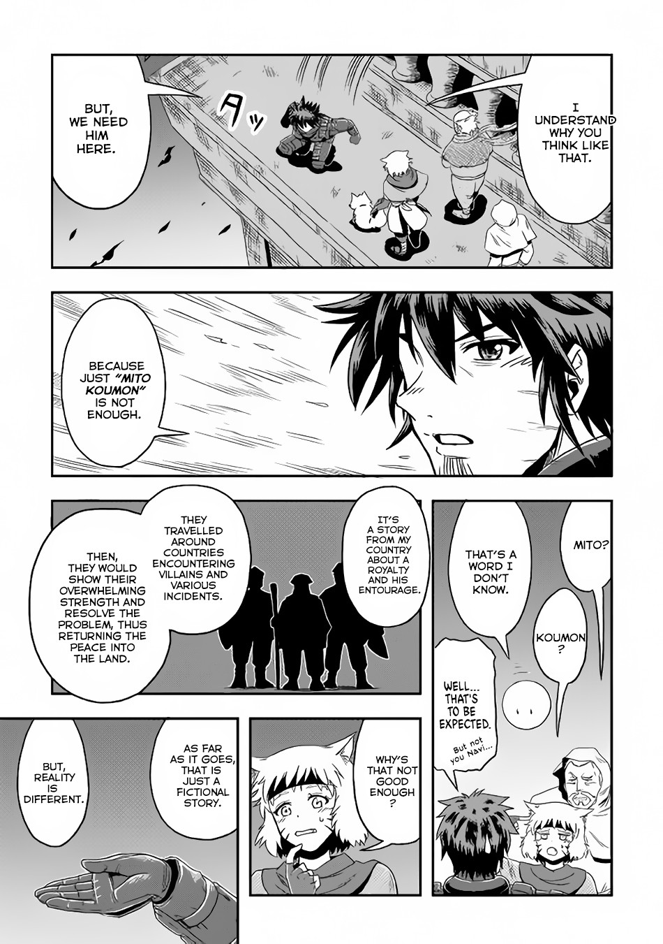 Isekai ni Tobasareta Ossan wa Doko e Iku? Chapter 8 page 20 - Chapter 8: Ossan Infiltrating in the Other World