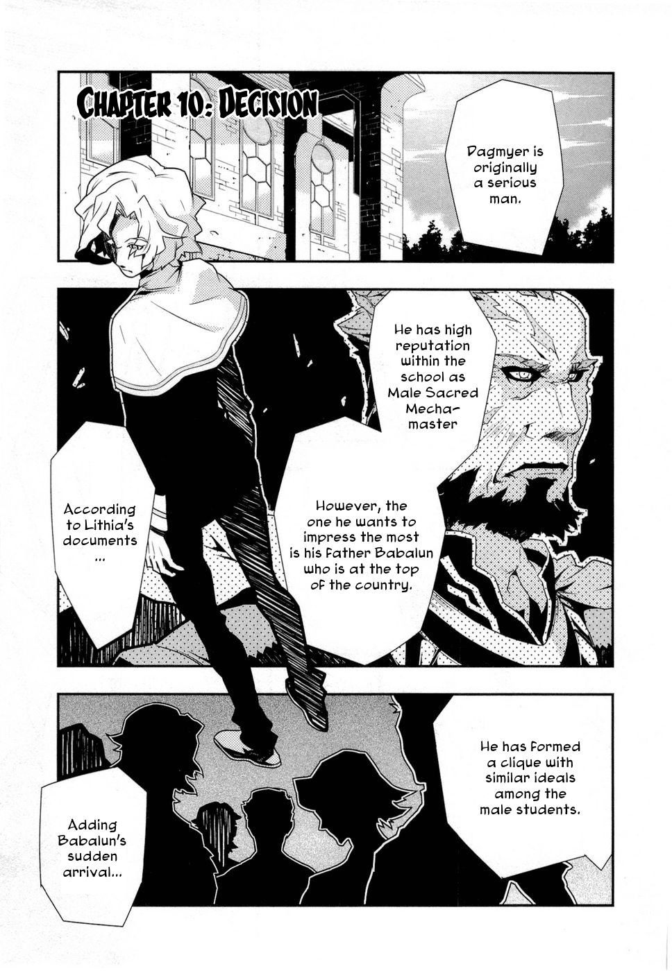 Isekai no Seikishi Monogatari Chapter 10 page 1 - Chapter 10: Decision