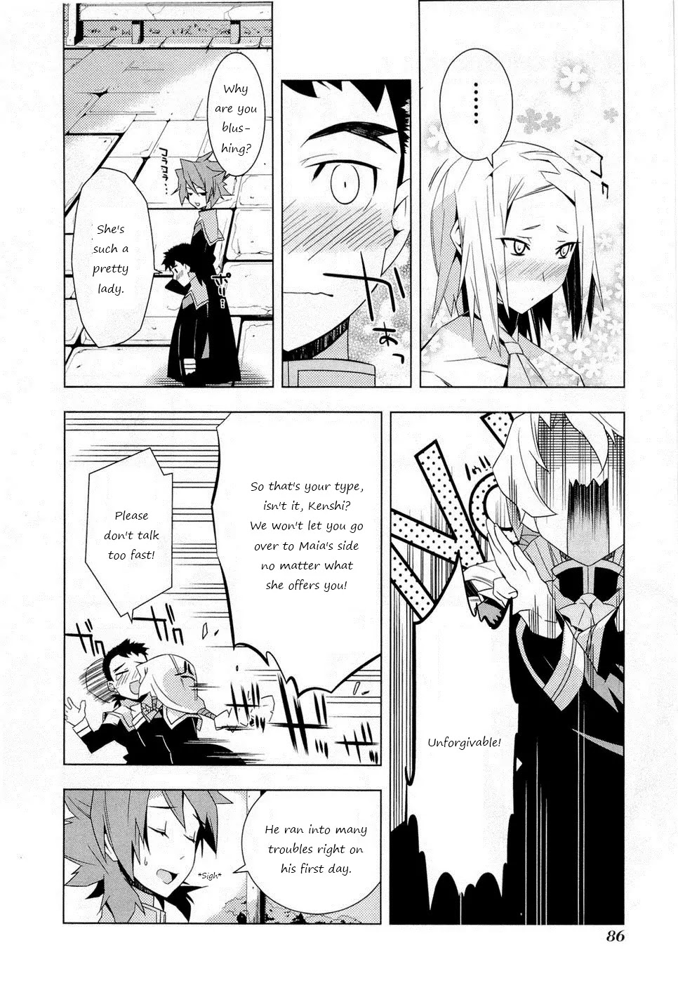 Isekai no Seikishi Monogatari Chapter 4 page 10 - Chapter 4: Admision and Tracking