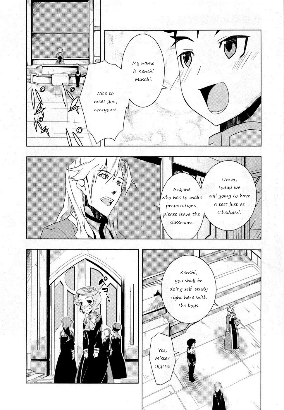 Isekai no Seikishi Monogatari Chapter 4 page 12 - Chapter 4: Admision and Tracking