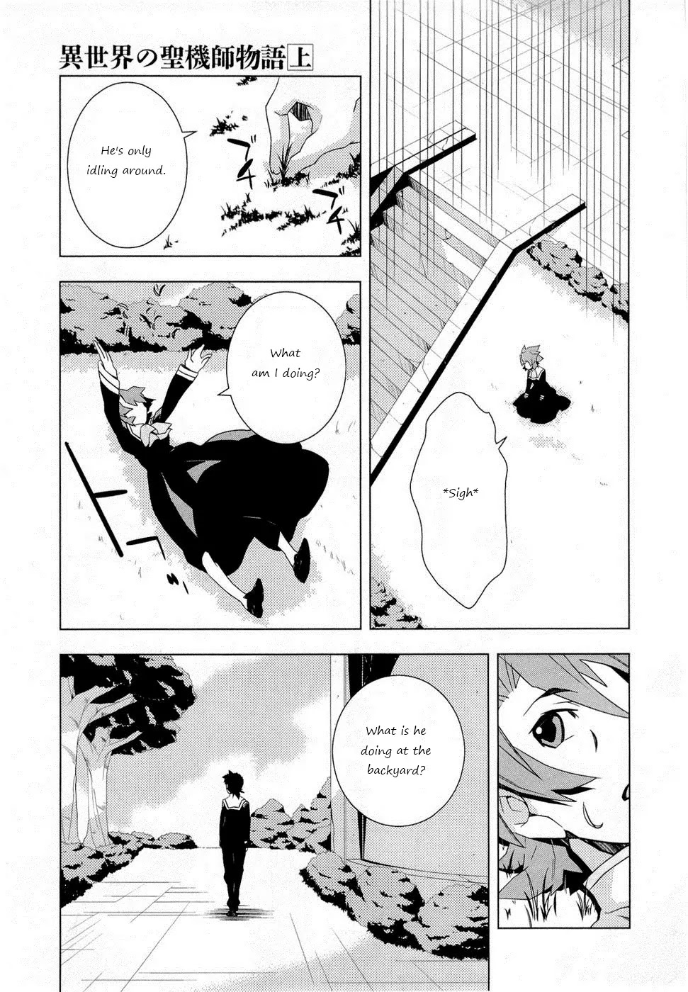 Isekai no Seikishi Monogatari Chapter 4 page 21 - Chapter 4: Admision and Tracking