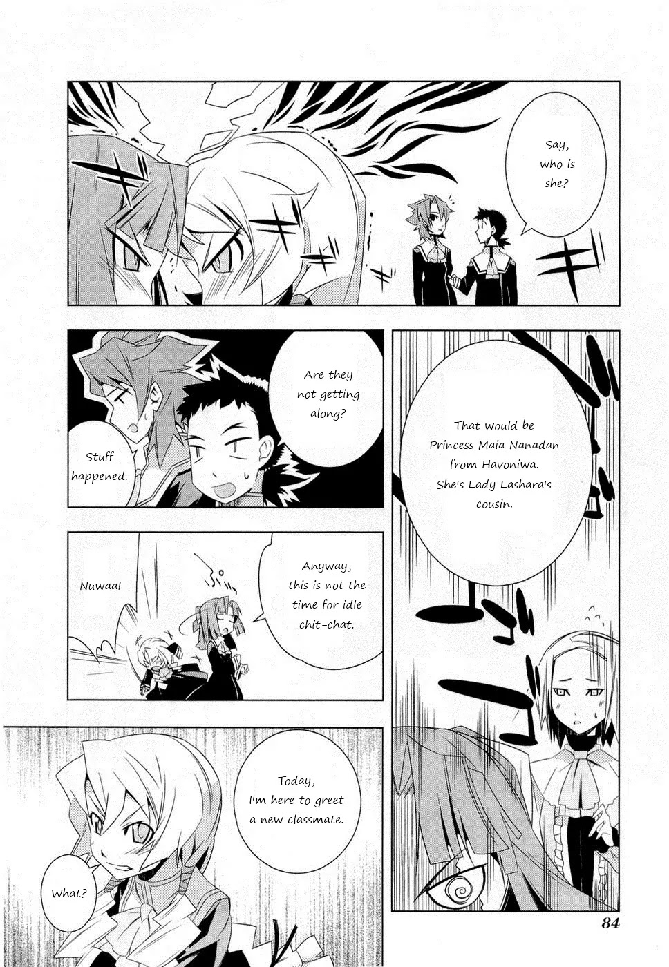 Isekai no Seikishi Monogatari Chapter 4 page 8 - Chapter 4: Admision and Tracking