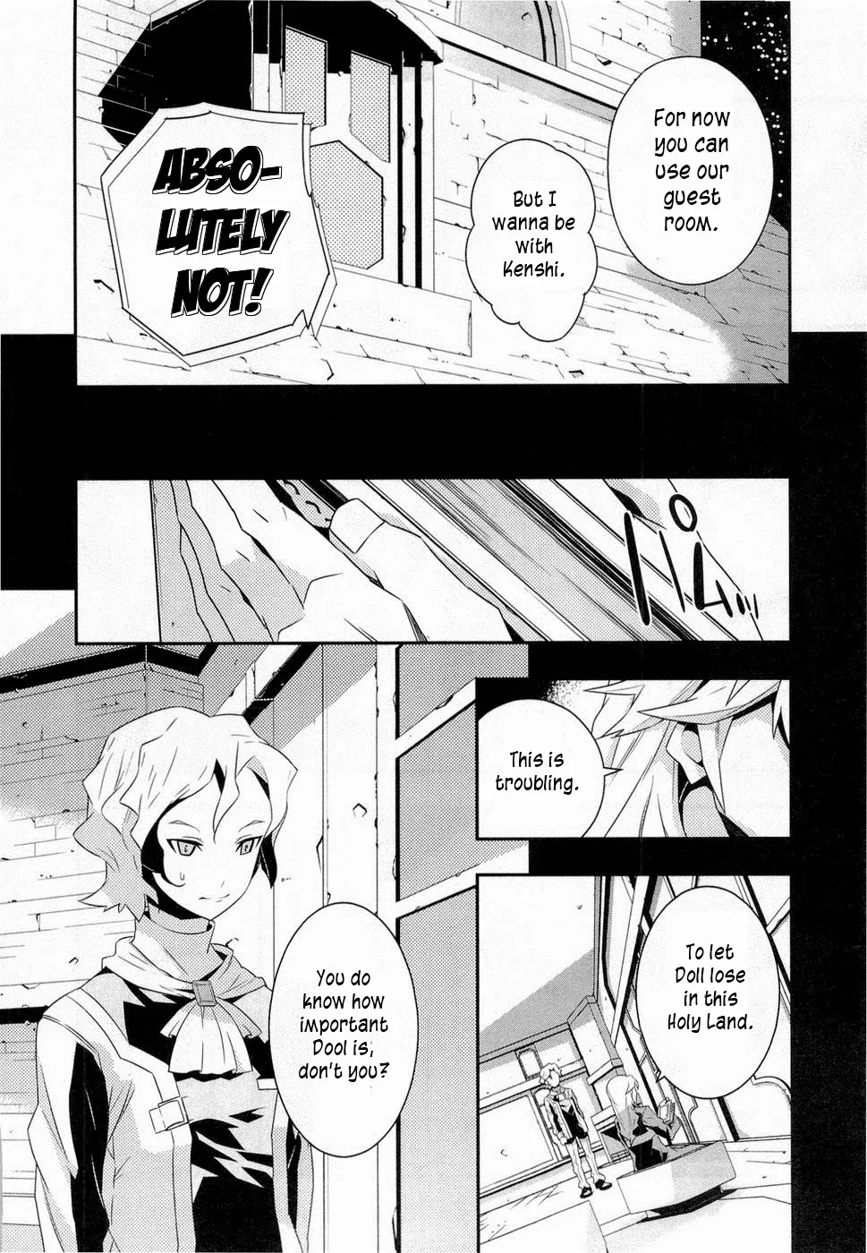 Isekai no Seikishi Monogatari Chapter 6 page 22 - Chapter 6: Green Haired Girl