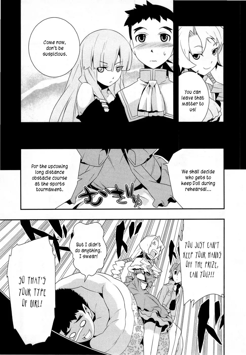 Isekai no Seikishi Monogatari Chapter 7 page 13 - Chapter 7: Competitive Sports Tournament Rehearsal
