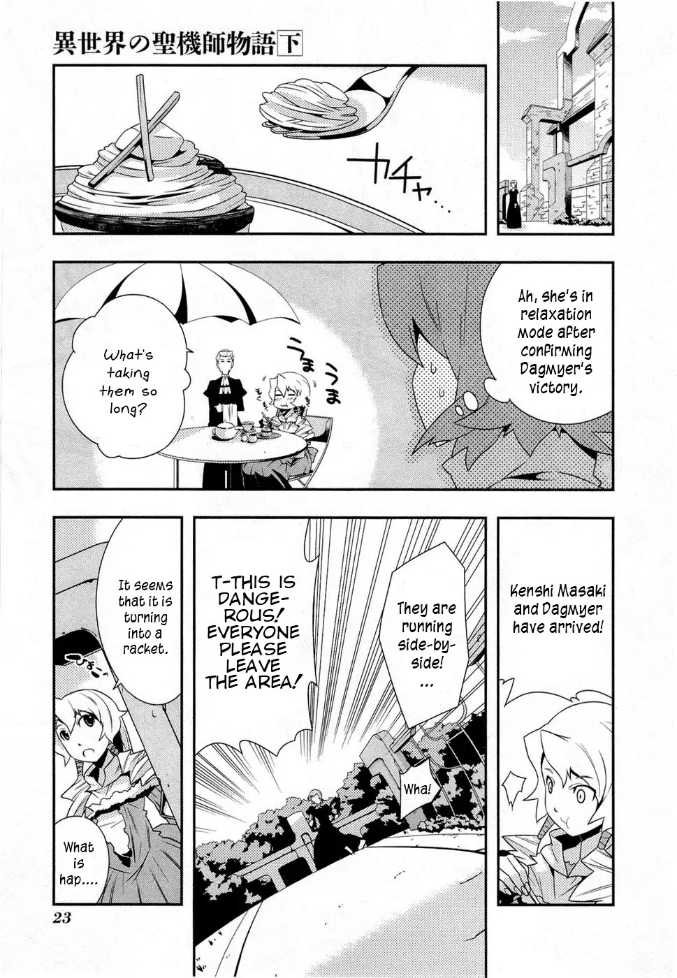 Isekai no Seikishi Monogatari Chapter 7 page 27 - Chapter 7: Competitive Sports Tournament Rehearsal