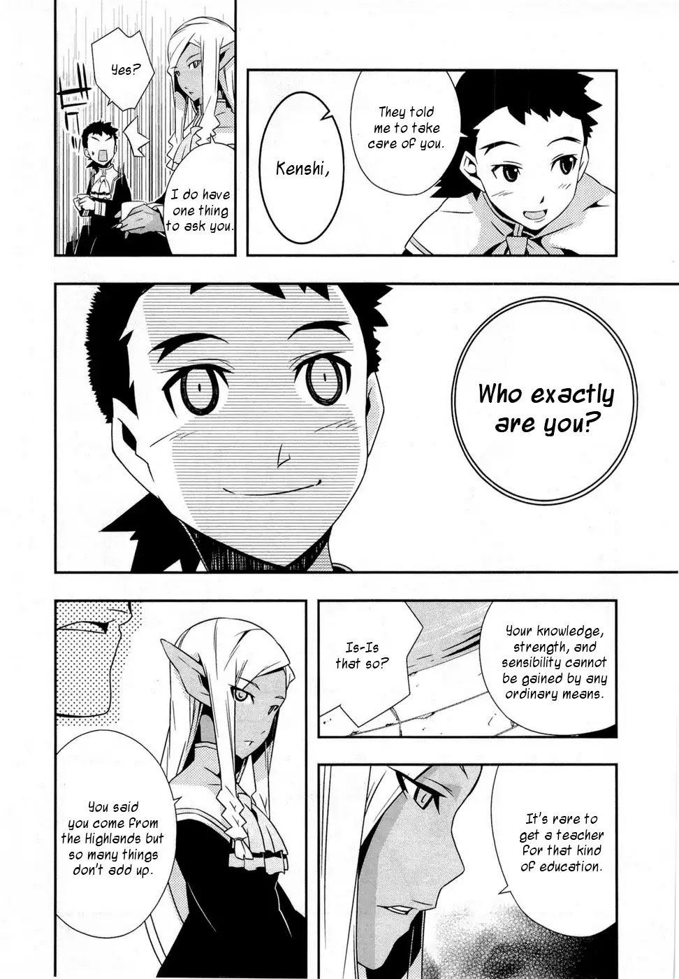 Isekai no Seikishi Monogatari Chapter 8 page 15 - Chapter 8: Aura And Kenshi