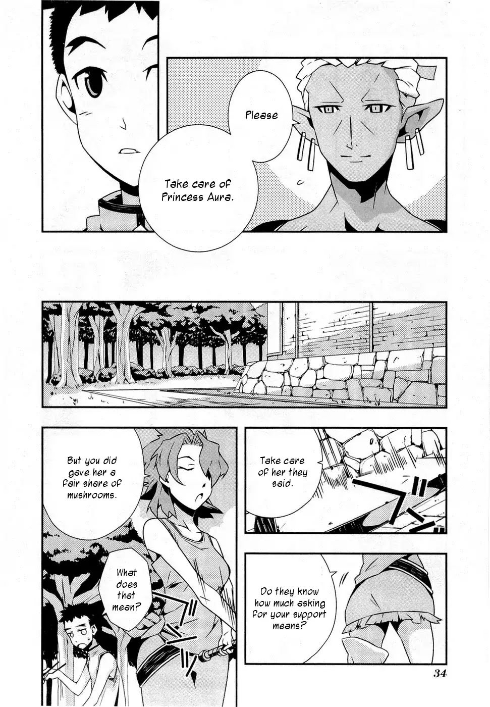 Isekai no Seikishi Monogatari Chapter 8 page 4 - Chapter 8: Aura And Kenshi