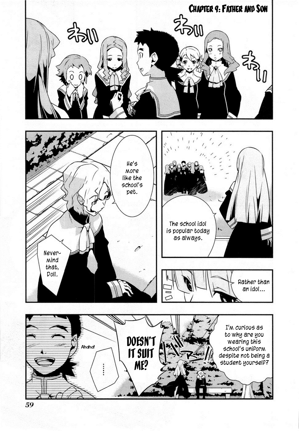 Isekai no Seikishi Monogatari Chapter 9 page 1 - Chapter 9: Father and Son
