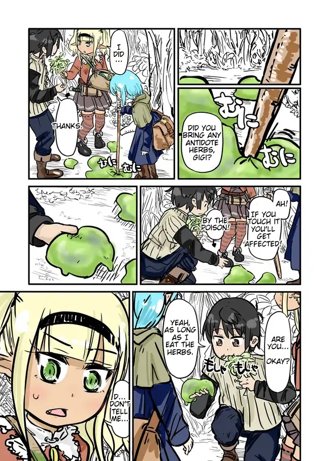 Isekai no Toire de Dai wo suru. Chapter 0.2 page 7 - Chapter 0.2: Oneshot Pt. 2 - Second Load:"Wiping your butt in a fantasy world"