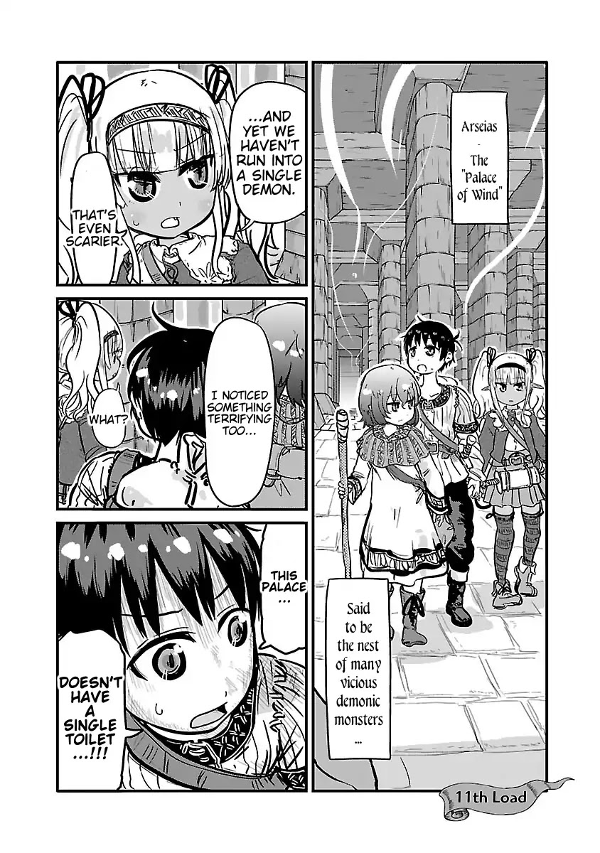 Isekai no Toire de Dai wo suru. Chapter 11 page 1 - Chapter 11: Eleventh Load