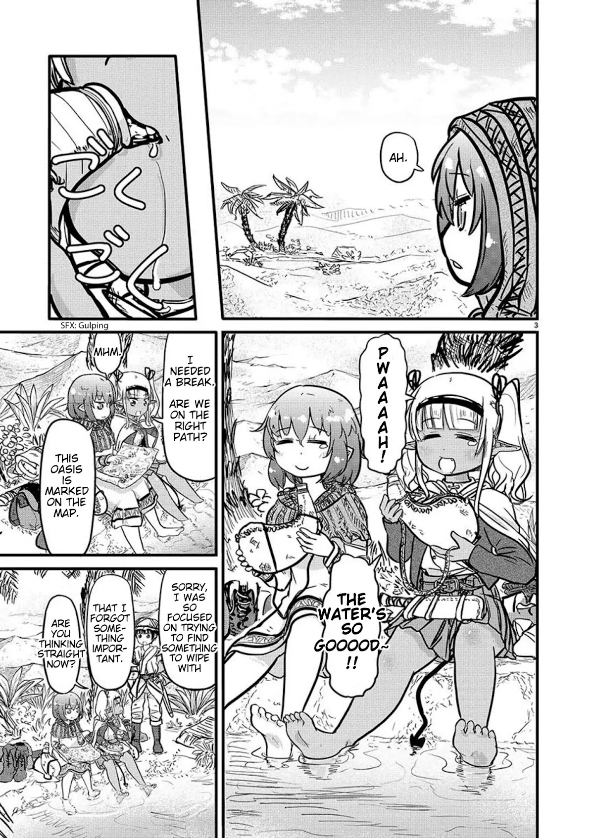 Isekai no Toire de Dai wo suru. Chapter 3 page 3 - Chapter 3: Third Load
