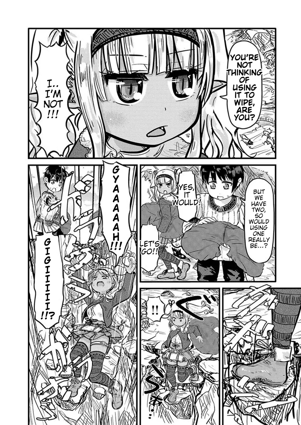 Isekai no Toire de Dai wo suru. Chapter 5 page 6 - Chapter 5: Fifth Load