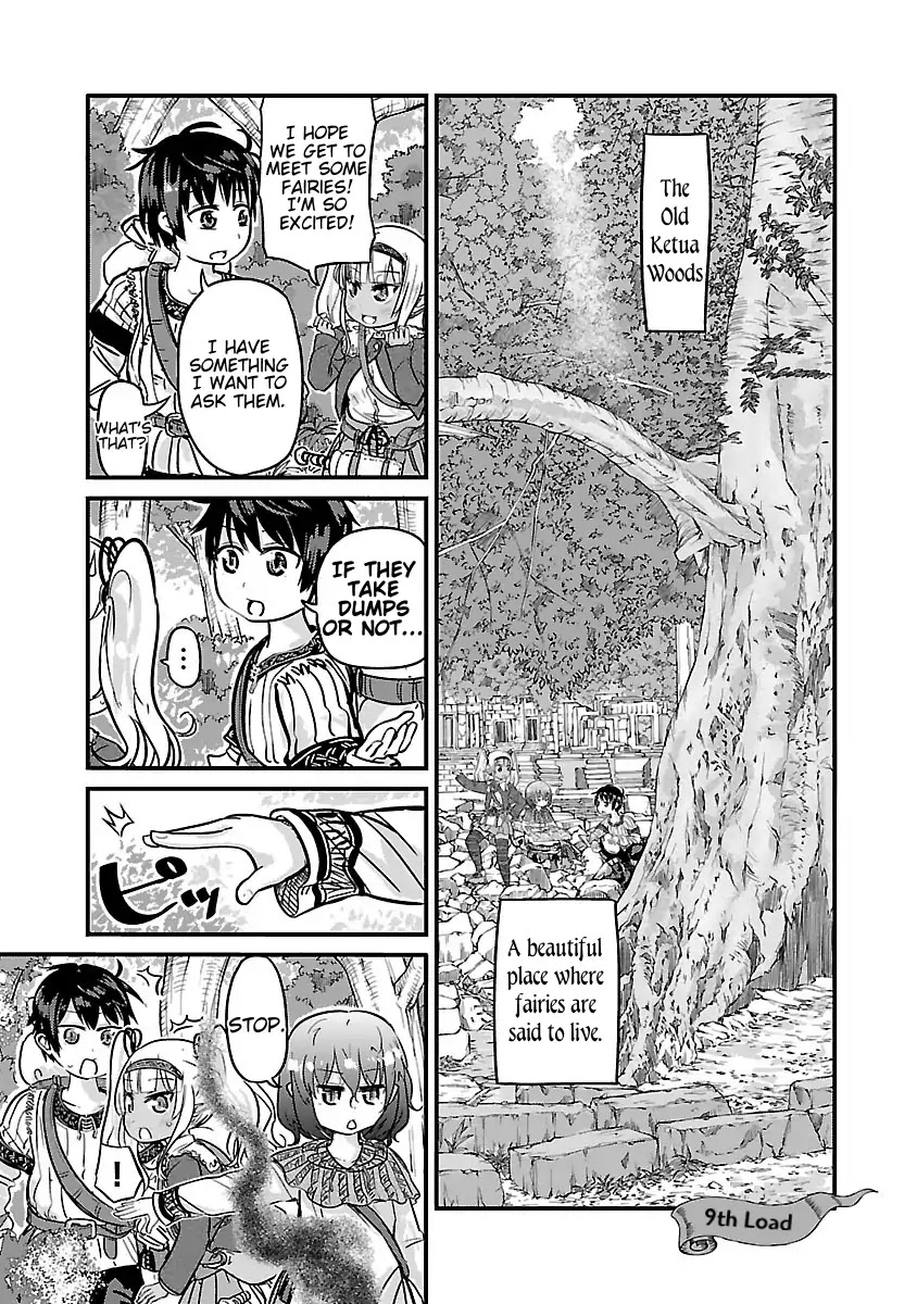 Isekai no Toire de Dai wo suru. Chapter 9 page 1 - Chapter 9: Ninth Load