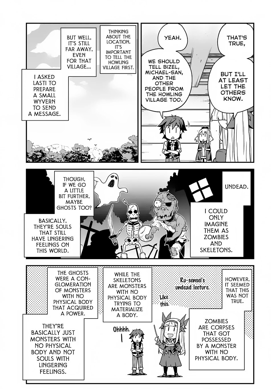 Isekai Nonbiri Nouka Chapter 123 page 4 - Chapter 123: Faith and Undead (2)