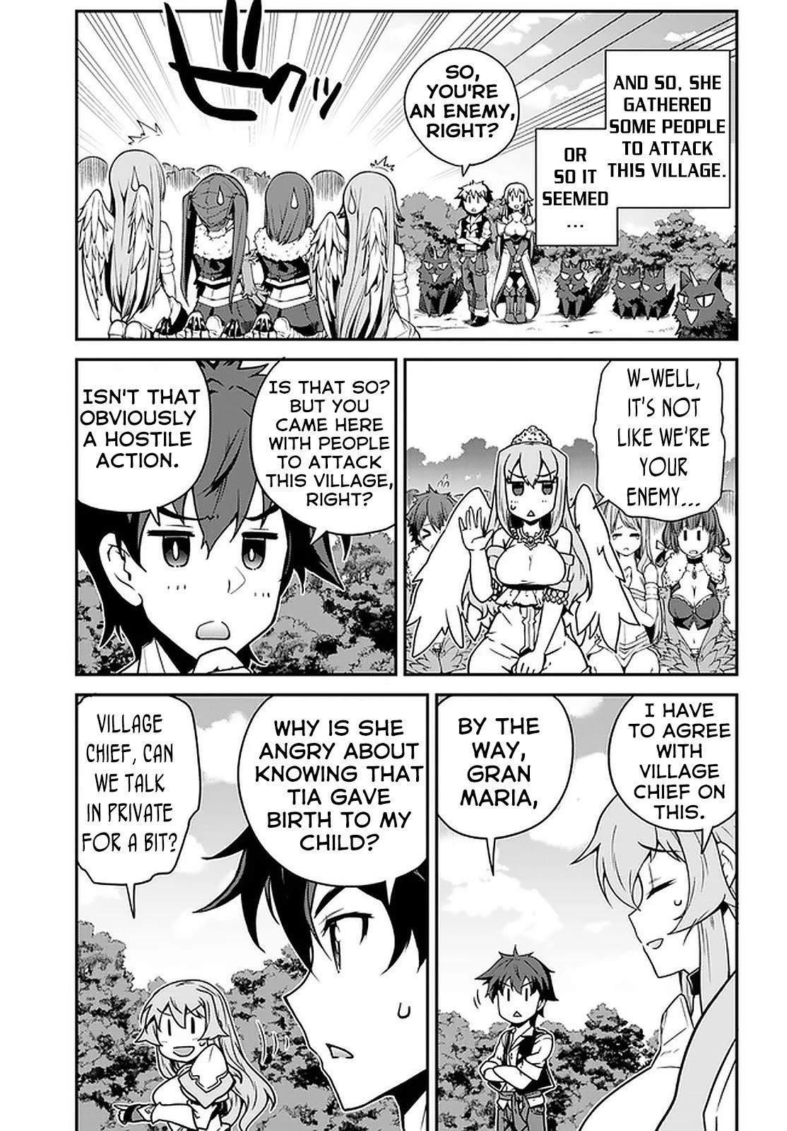 Isekai Nonbiri Nouka Chapter 124 page 4 - Chapter 124: The Angel Chief's Daughter (1)