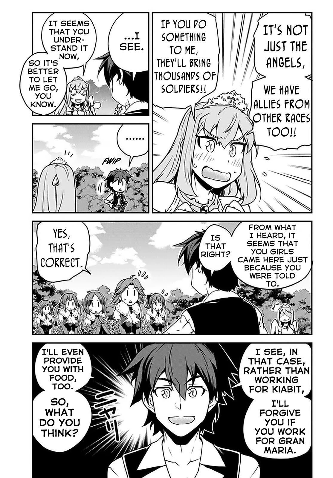 Isekai Nonbiri Nouka Chapter 125 page 6 - Chapter 125: The Angel Chief's Daughter (2)