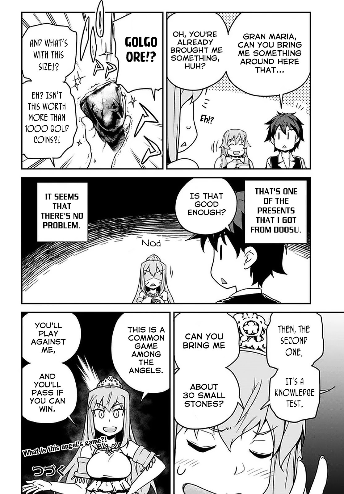 Isekai Nonbiri Nouka Chapter 126 page 7 - Chapter 126: The Angel Test (1)
