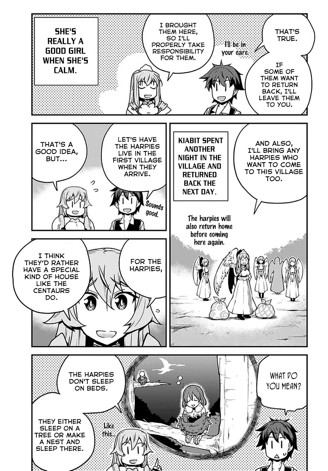 Isekai Nonbiri Nouka Chapter 130 page 4 - Chapter 130: A Discussion With Kiabit And The Harpies (1)