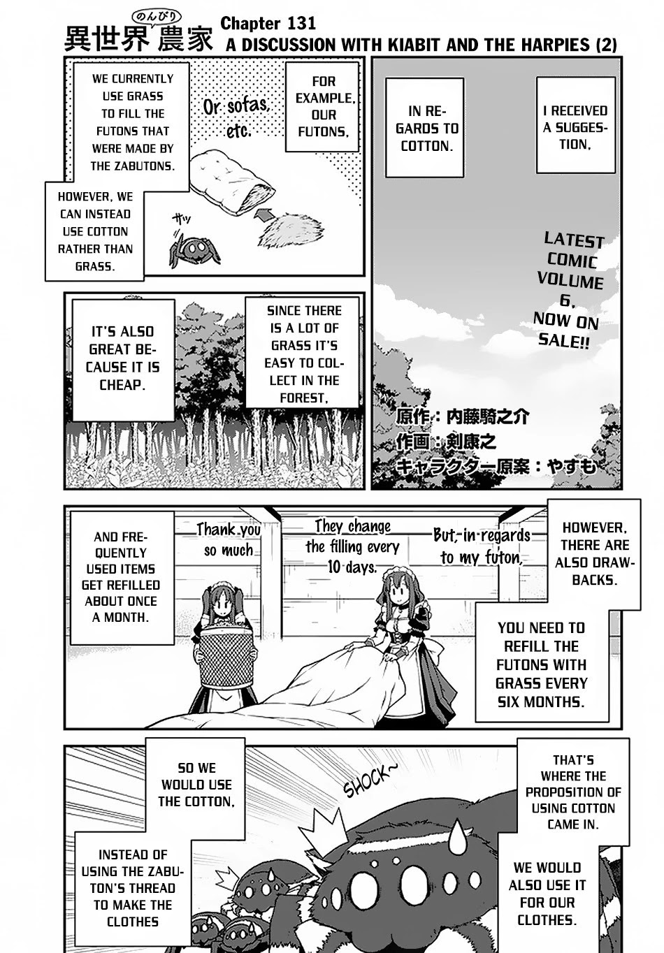 Isekai Nonbiri Nouka Chapter 131 page 2 - Chapter 131: A Discussion With Kiabit And The Harpies (2)