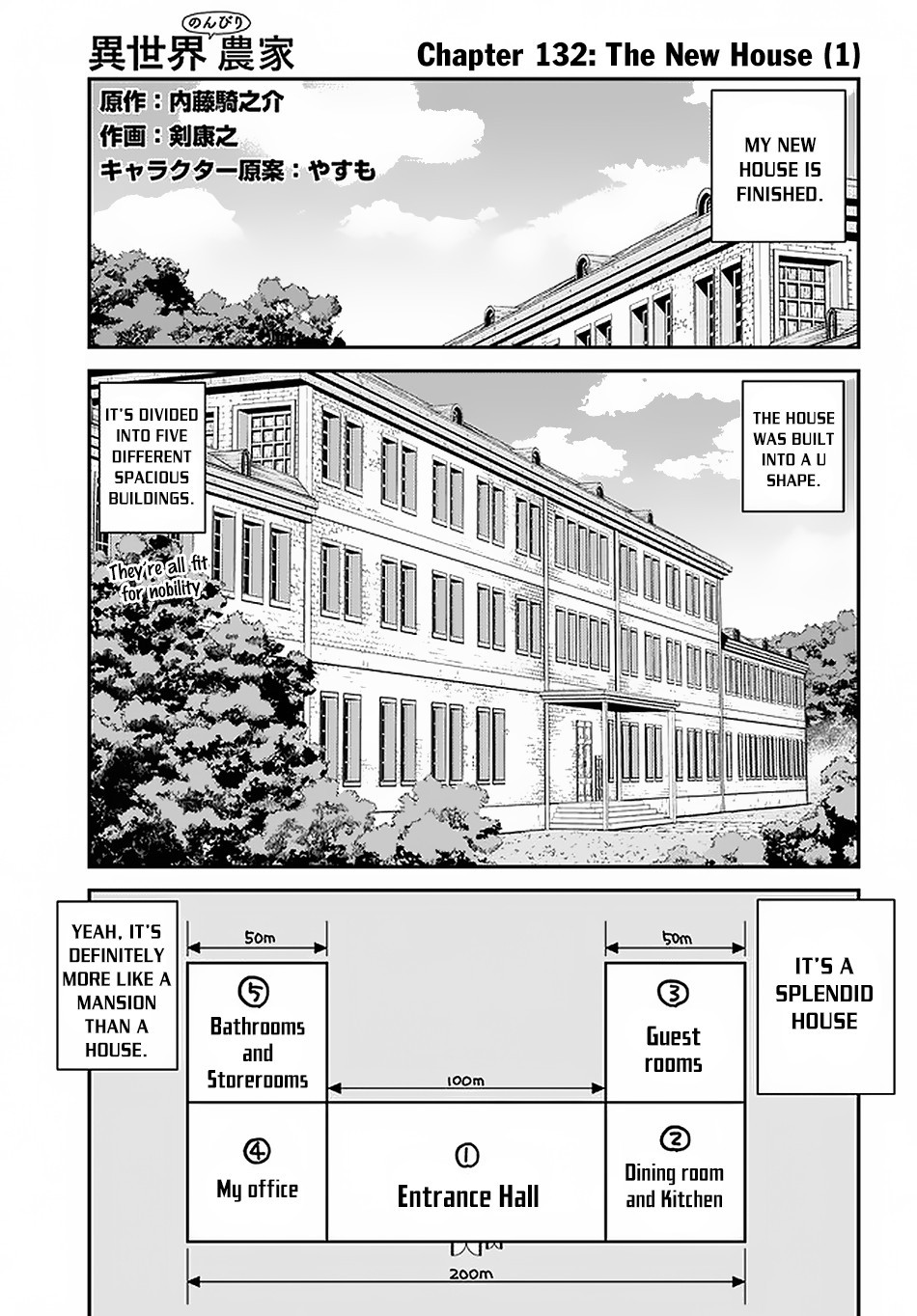 Isekai Nonbiri Nouka Chapter 132 page 2 - Chapter 132: The New House (1)