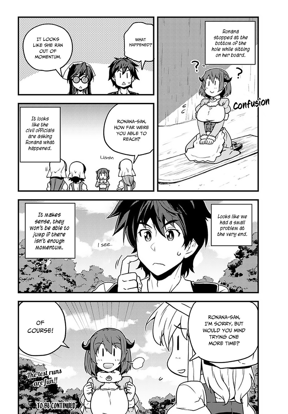 Isekai Nonbiri Nouka Chapter 135 page 7 - Chapter 135: Volplane? Test Run (2)