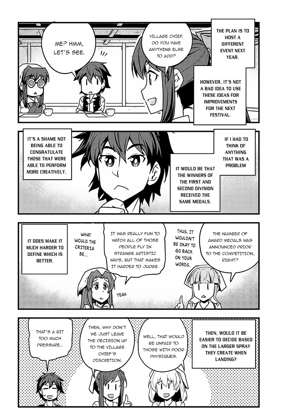 Isekai Nonbiri Nouka Chapter 138 page 3 - Chapter 138: Festival Evaluation Meeting (1)