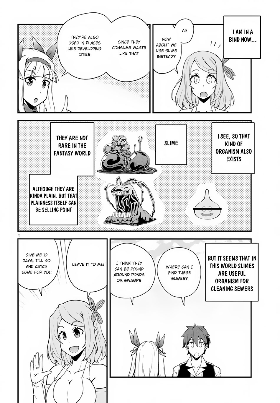 Isekai Nonbiri Nouka Chapter 14 page 3 - Chapter 14: The spring brings slimes with it