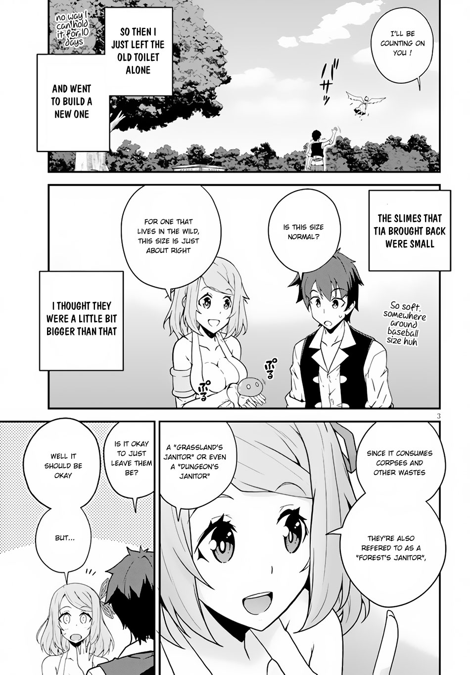 Isekai Nonbiri Nouka Chapter 14 page 4 - Chapter 14: The spring brings slimes with it
