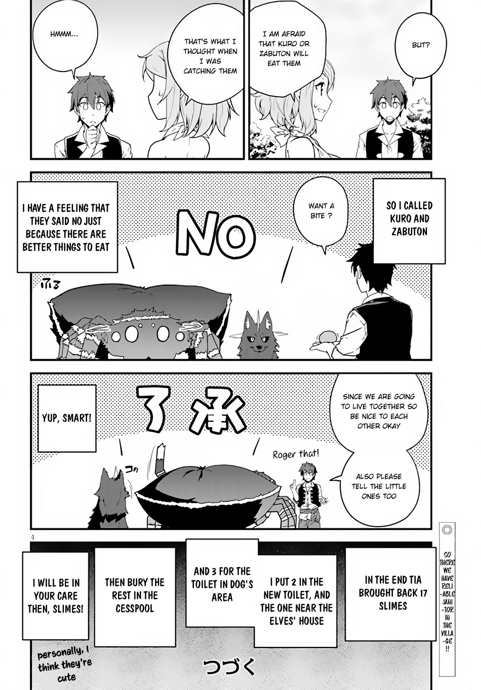 Isekai Nonbiri Nouka Chapter 14 page 5 - Chapter 14: The spring brings slimes with it