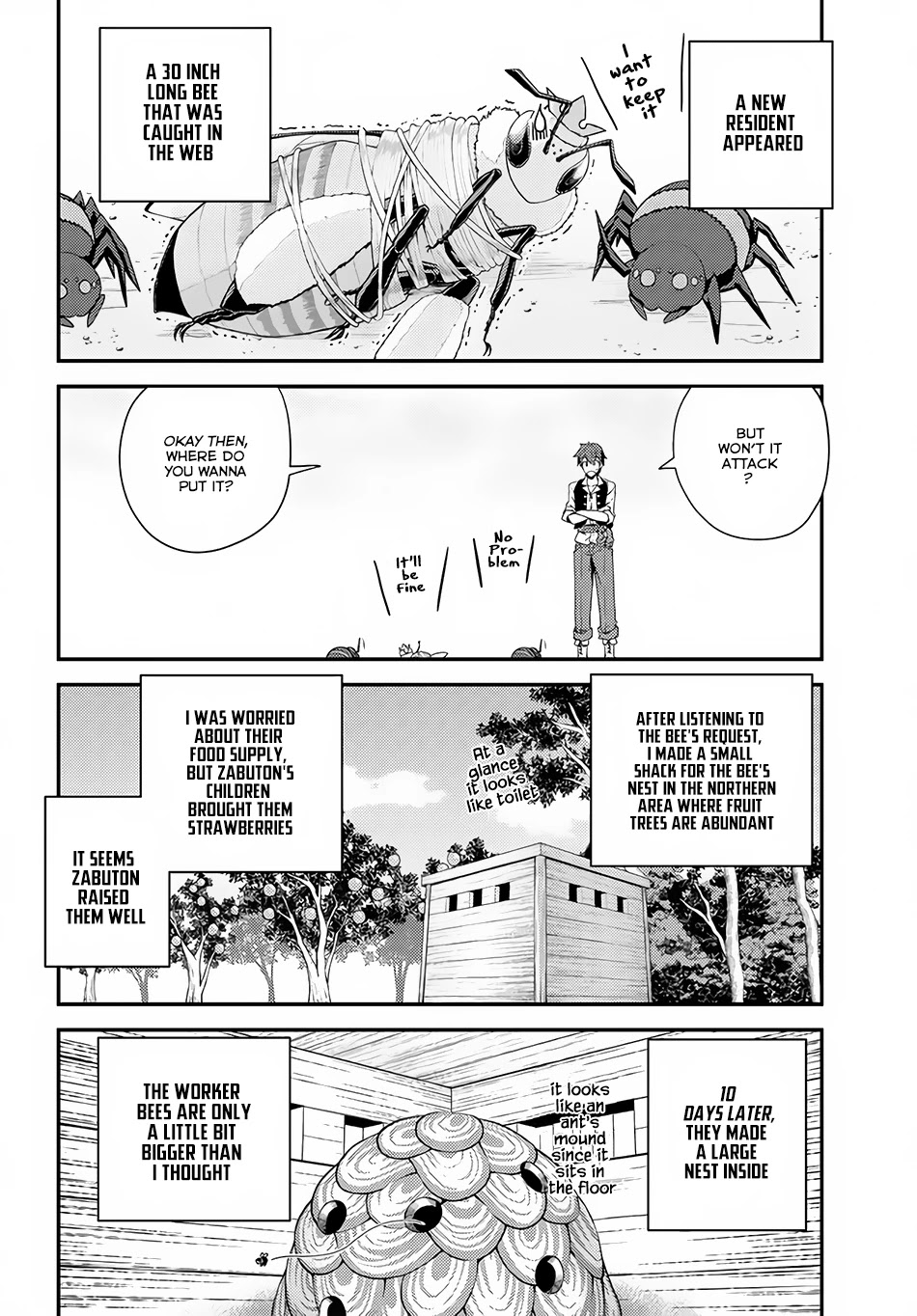 Isekai Nonbiri Nouka Chapter 15 page 3 - Chapter 15: New Resident, New Water System, And New Bathhouse