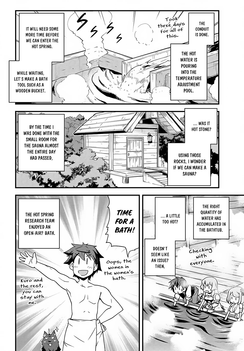 Isekai Nonbiri Nouka Chapter 162 page 3 - Chapter 162: Hot Spring? (2)