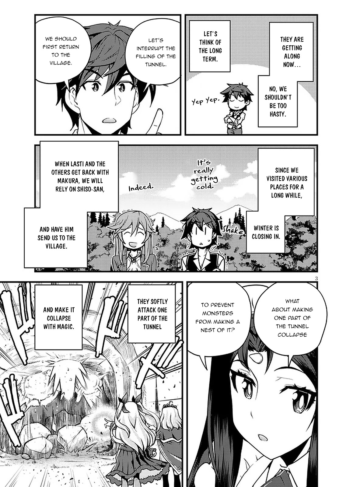 Isekai Nonbiri Nouka Chapter 179 page 4 - Chapter 179: Returning Back (2)