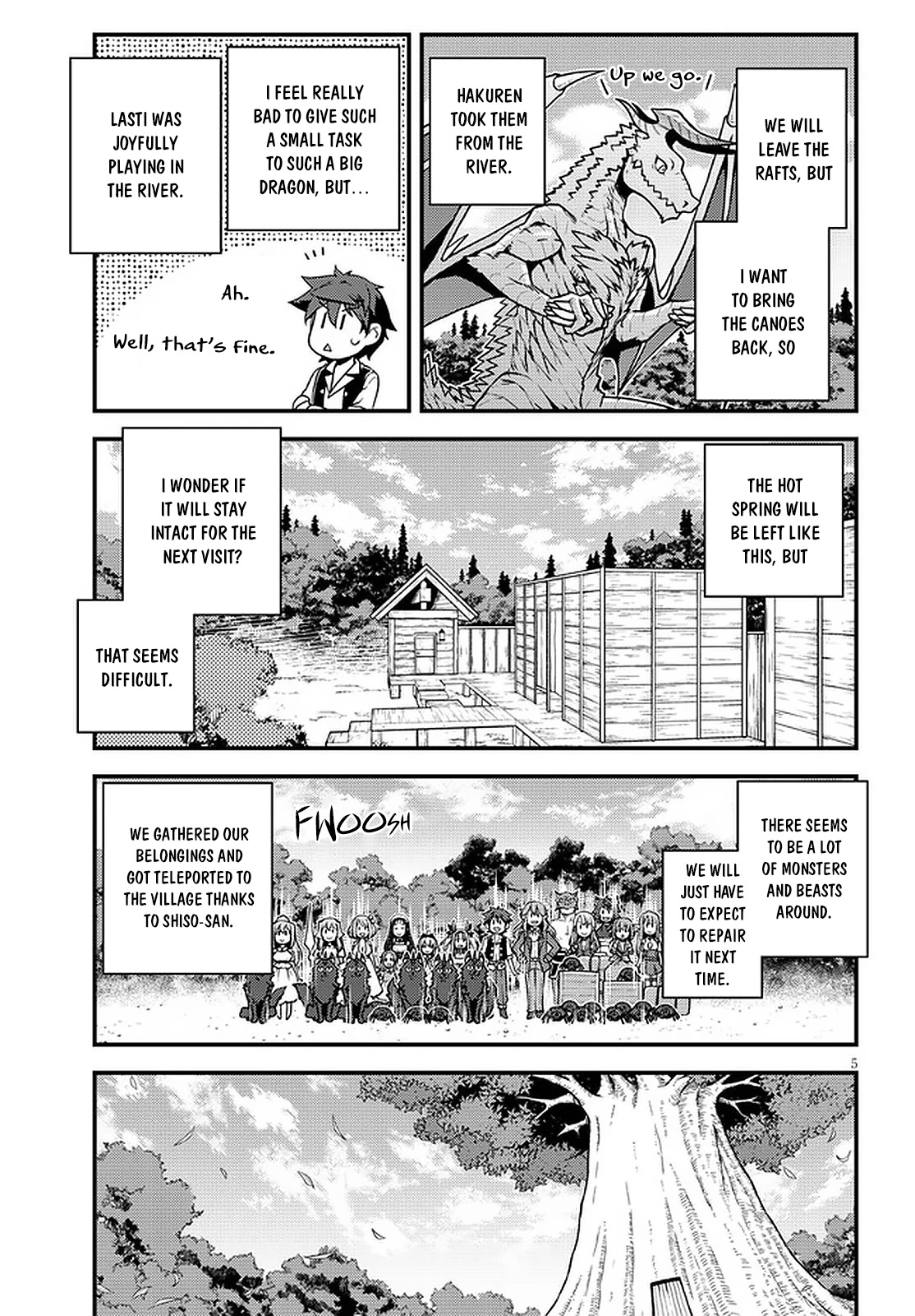 Isekai Nonbiri Nouka Chapter 179 page 6 - Chapter 179: Returning Back (2)