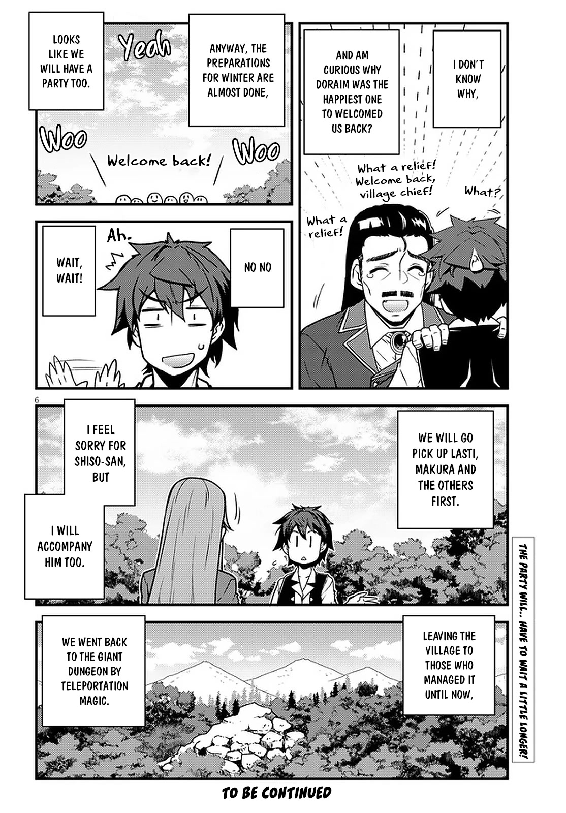 Isekai Nonbiri Nouka Chapter 179 page 7 - Chapter 179: Returning Back (2)
