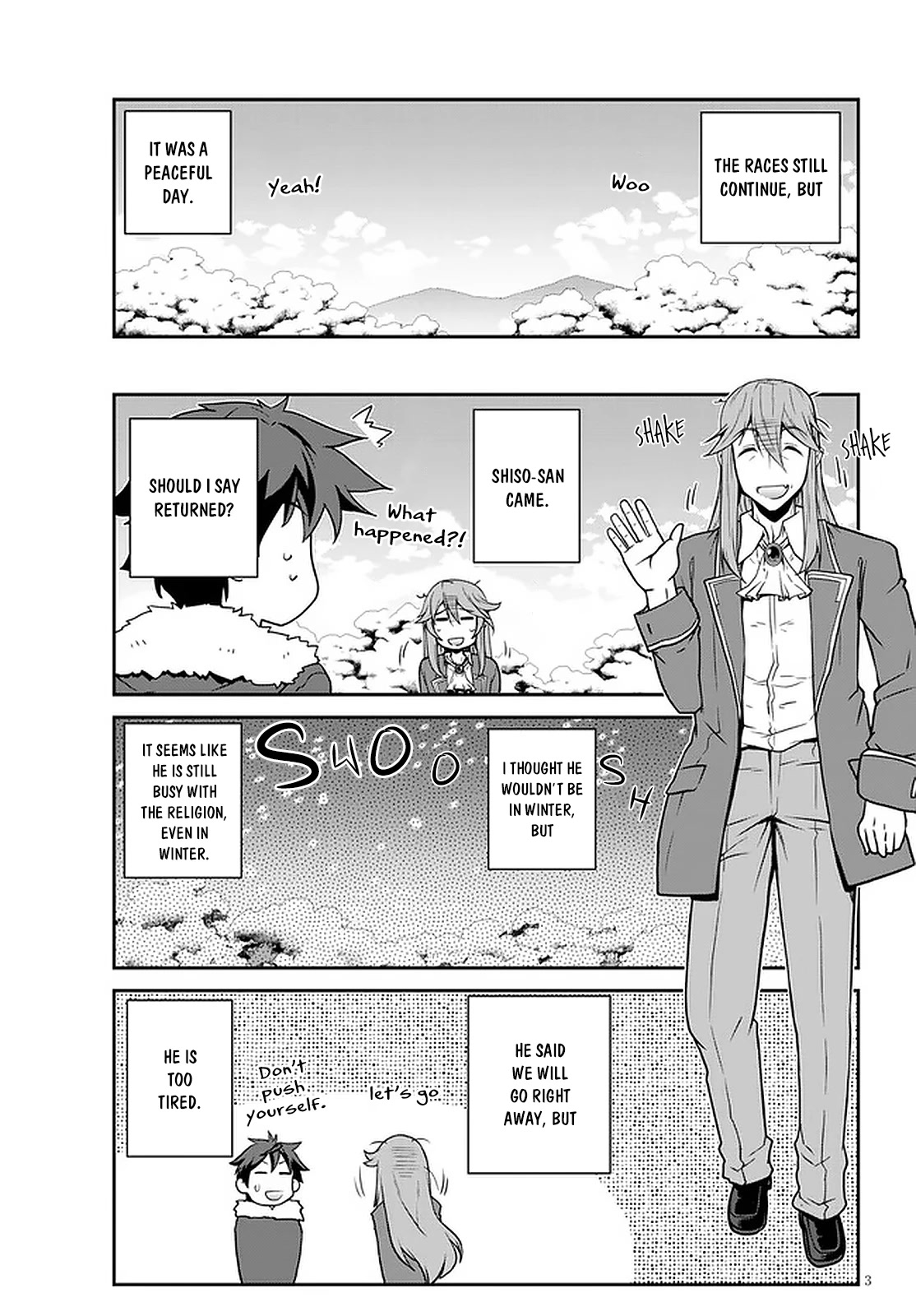 Isekai Nonbiri Nouka Chapter 189 page 4 - Chapter 189: Image of the Shrine (1)