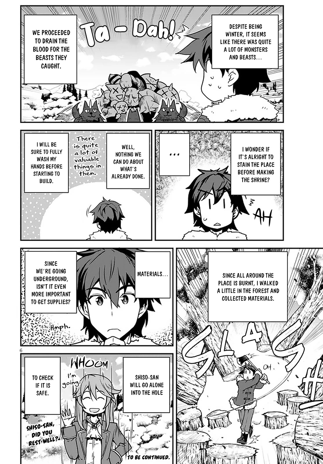 Isekai Nonbiri Nouka Chapter 189 page 7 - Chapter 189: Image of the Shrine (1)