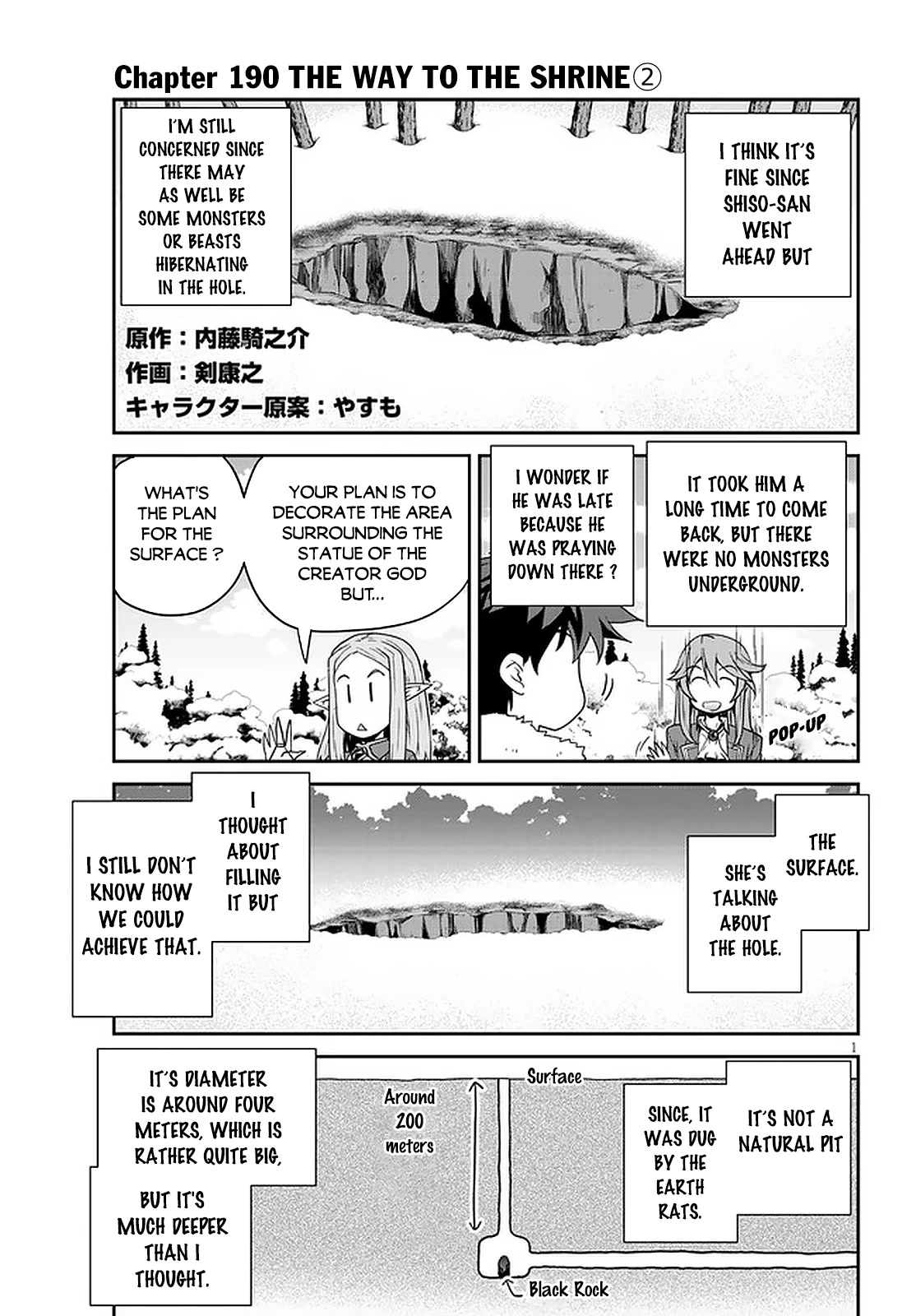 Isekai Nonbiri Nouka Chapter 190 page 2 - Chapter 190: The Way to the Shrine (2)