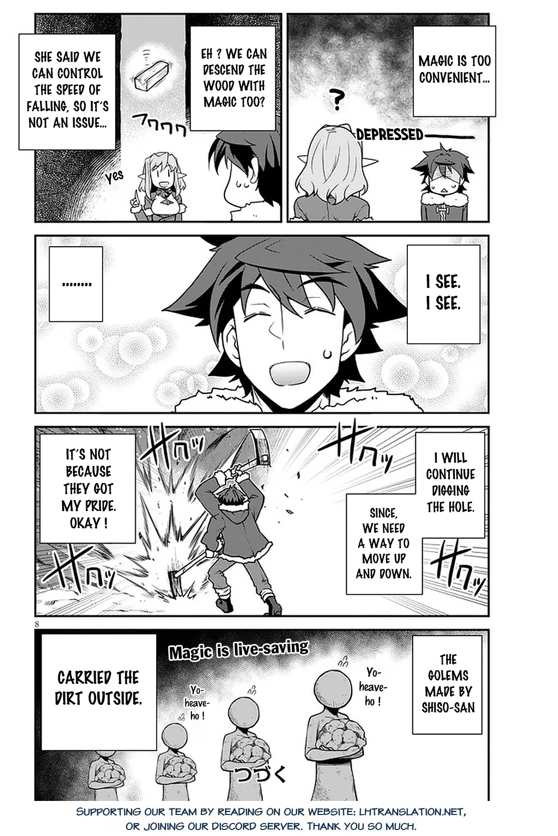 Isekai Nonbiri Nouka Chapter 190 page 9 - Chapter 190: The Way to the Shrine (2)