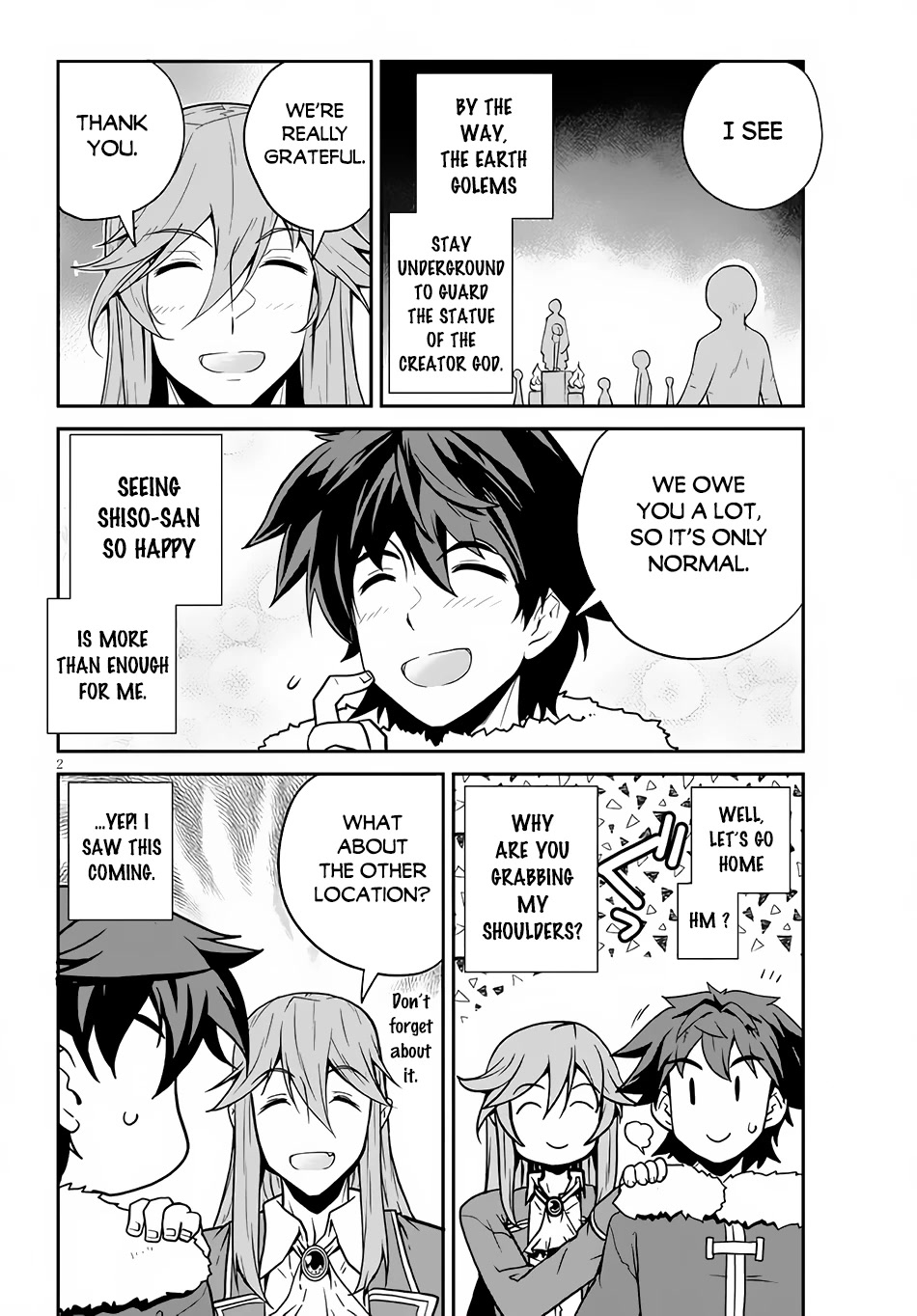 Isekai Nonbiri Nouka Chapter 192 page 3 - Chapter 192: The Shrine and the Ghost Knight (2)