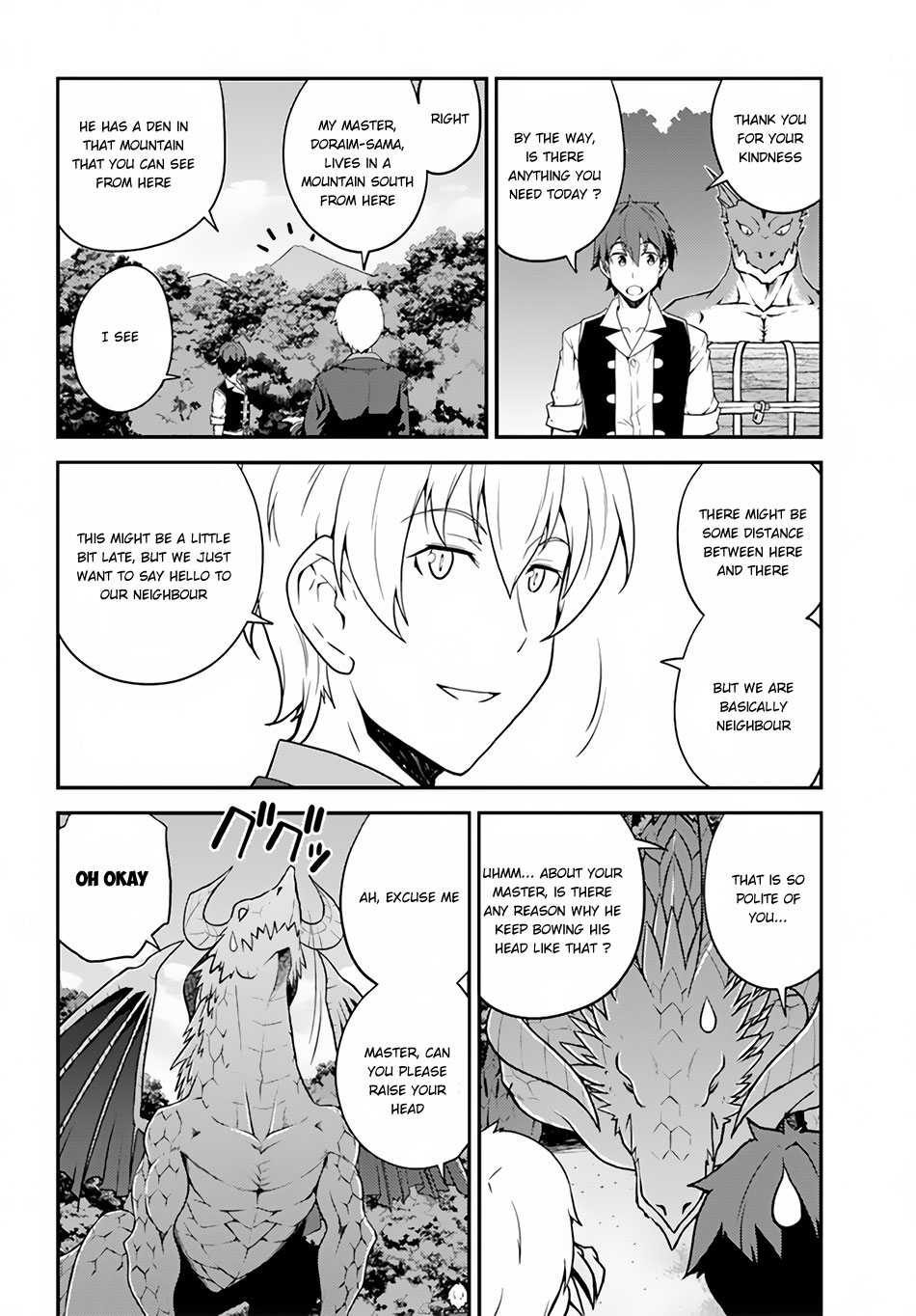 Isekai Nonbiri Nouka Chapter 23 page 3 - Chapter 23: Dragon Visitor