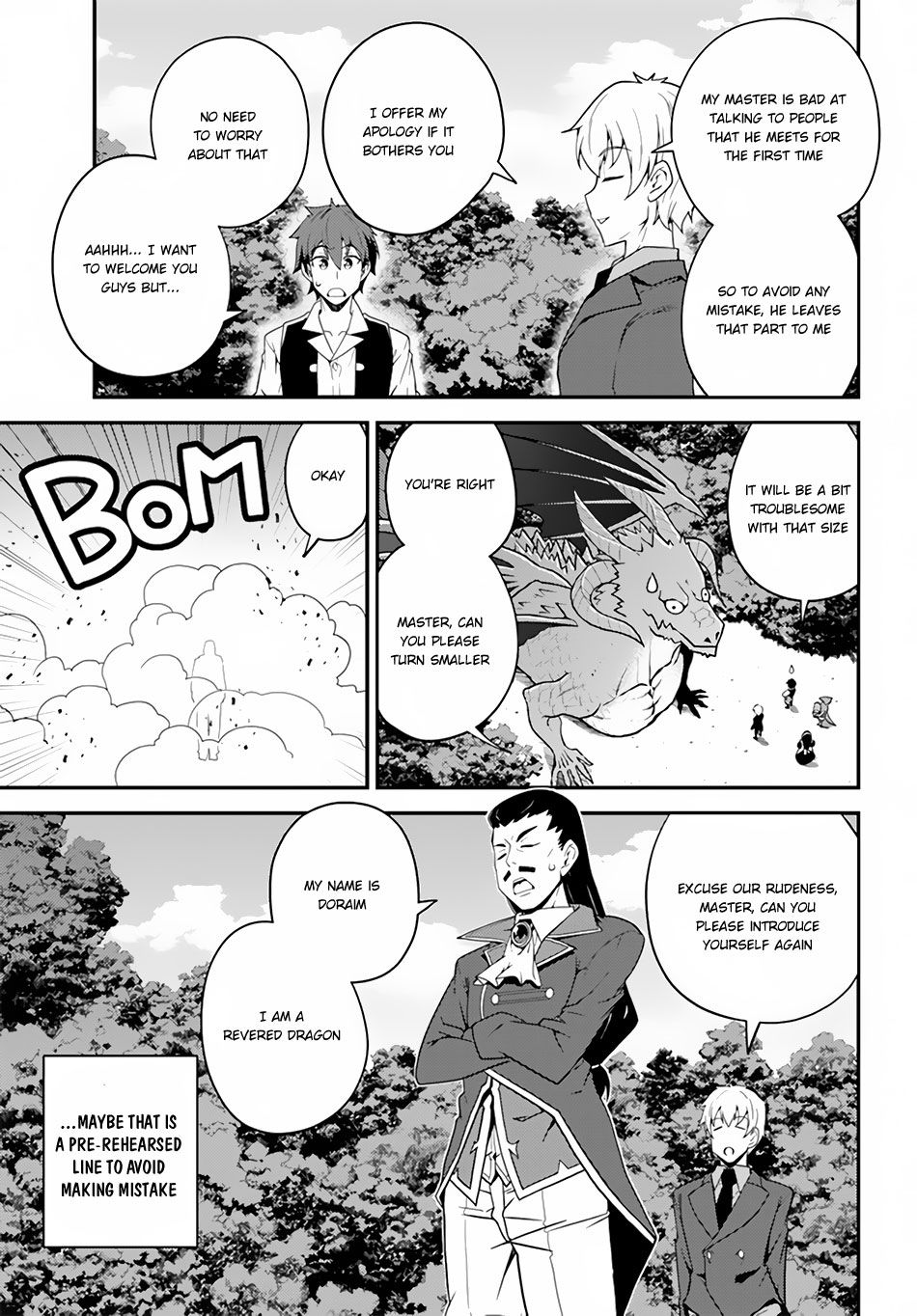 Isekai Nonbiri Nouka Chapter 23 page 4 - Chapter 23: Dragon Visitor
