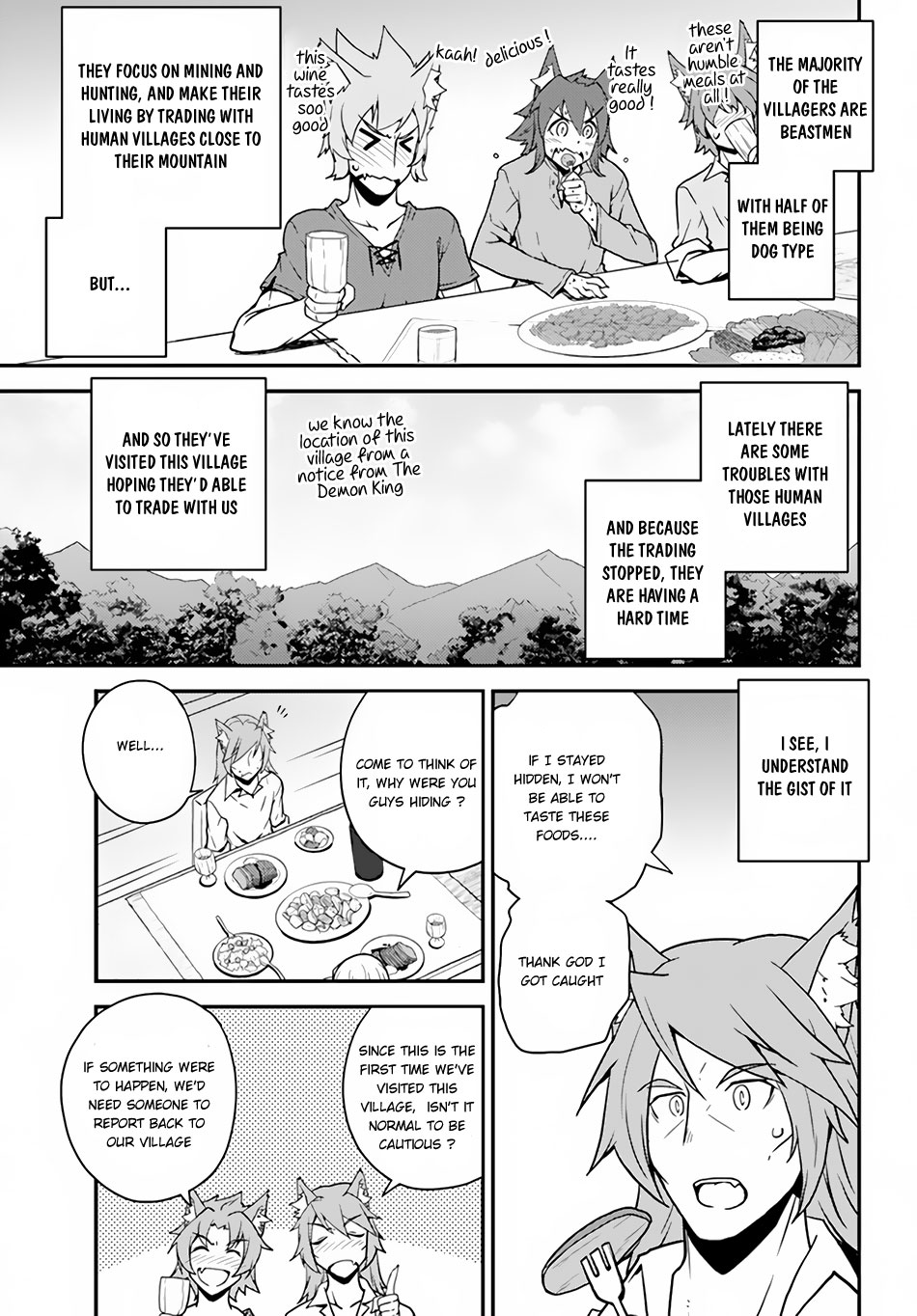 Isekai Nonbiri Nouka Chapter 24 page 8 - Chapter 24: Beastmen Visitors