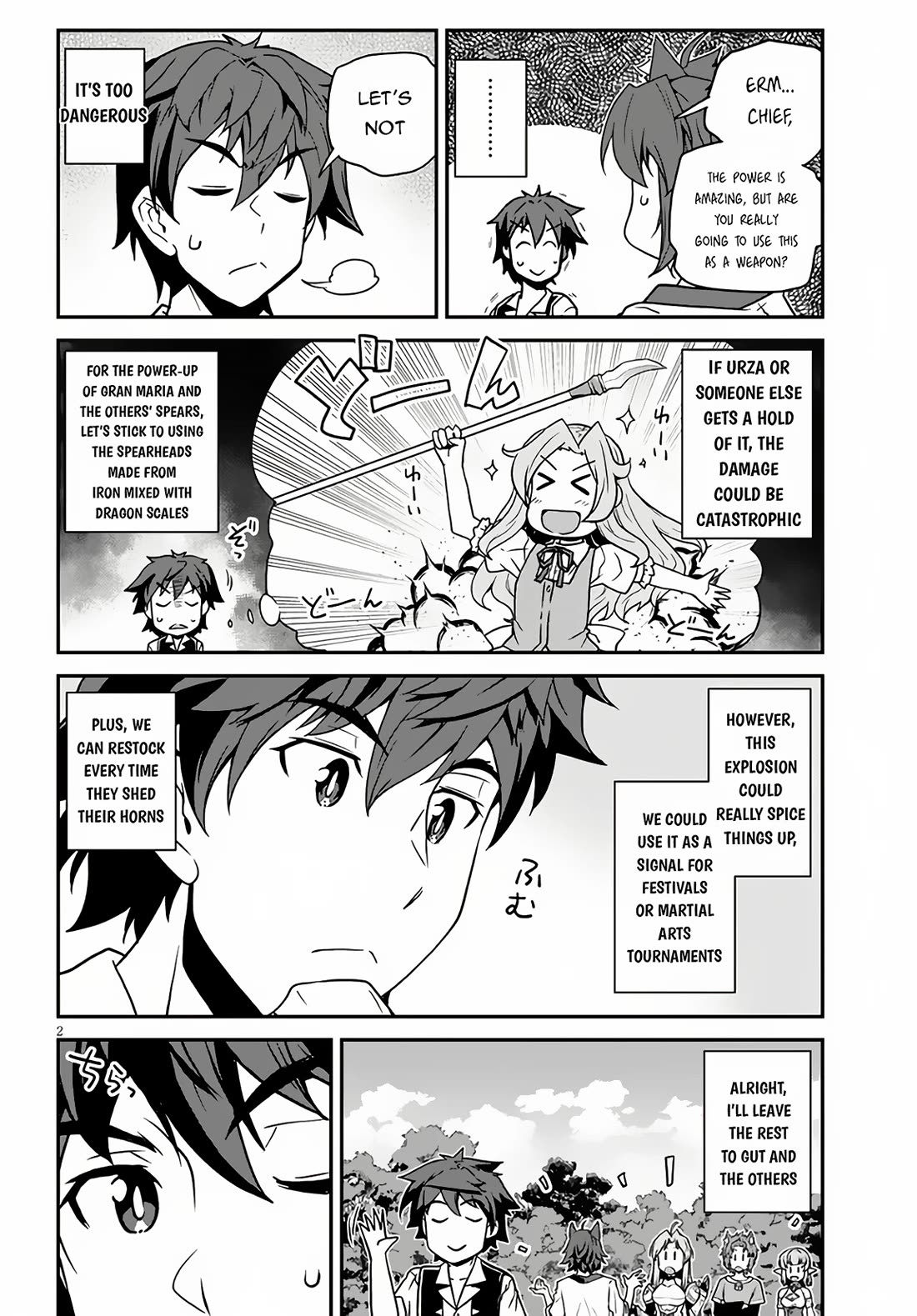 Isekai Nonbiri Nouka Chapter 248 page 3 - Chapter 248: Dye and Fireworks (1)