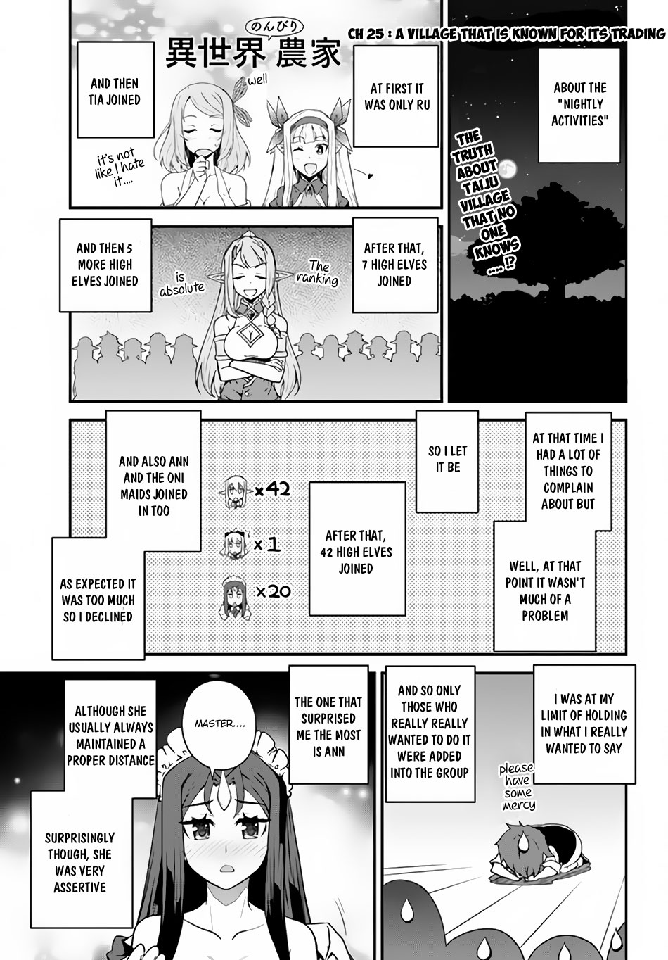 Isekai Nonbiri Nouka Chapter 25 page 2 - Chapter 25: A village that is known for its trading